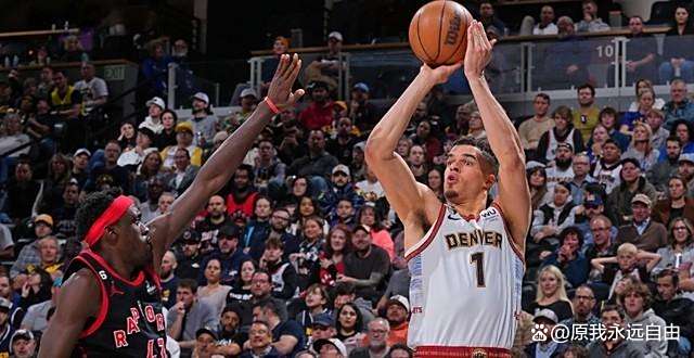 掘金力克猛龙，取得胜利